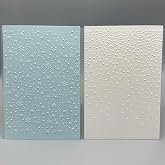 2 Pcs Embossing Folders for Card Making Embossing Stencil Template DIY Plastic Paper Card Decorating Mold for Scrapbook Photo Album DIY Craft, 5.83 x 4.17 Inch(Christmas Element Snowflakes)