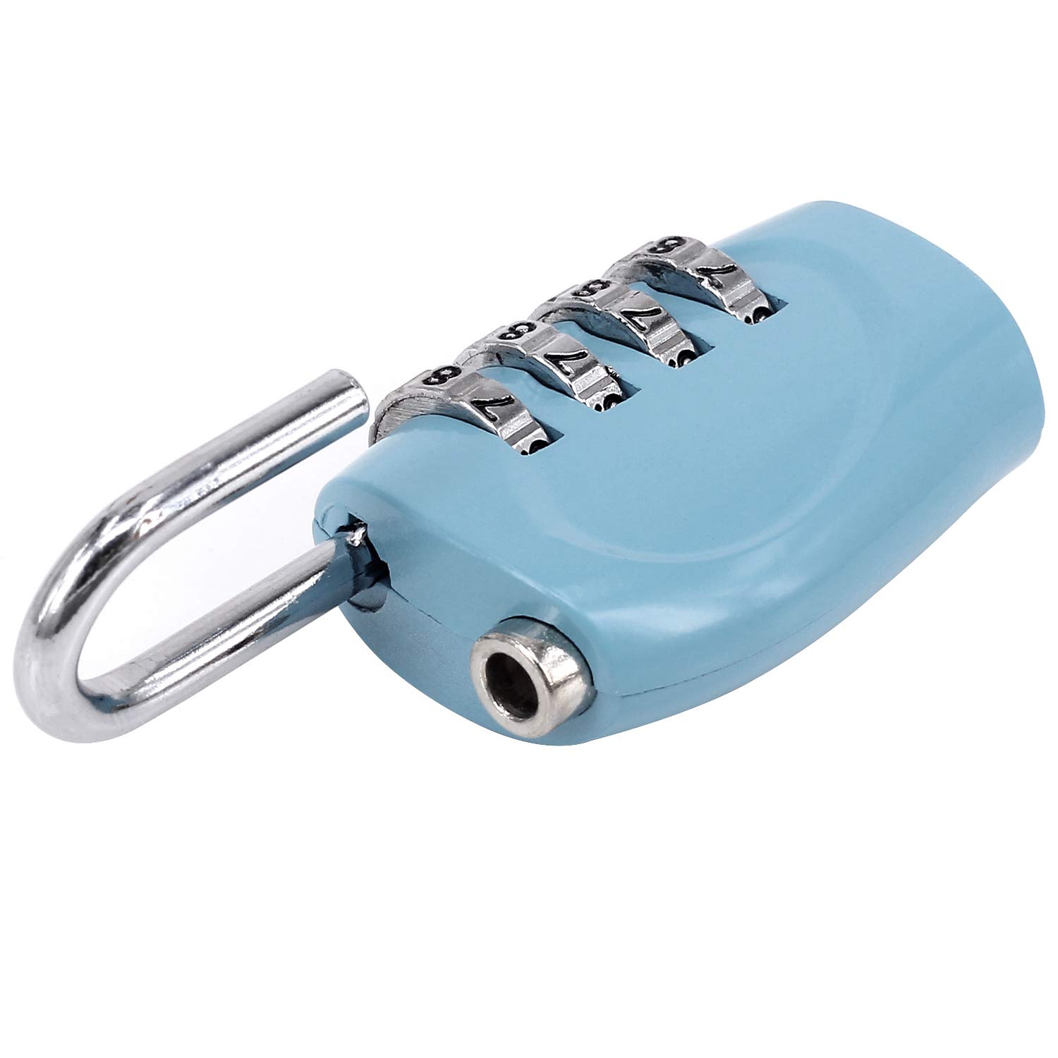 Yilan Candados de seguridad para equipaje 3 unidades, combinación de 4  dígitos, con cuerpo de aleación, para bolsa de viaje, maletín, calcetines,  gimnasio, cerradura de bicicleta Accesorios Equipaje futakuchi-hakata.com