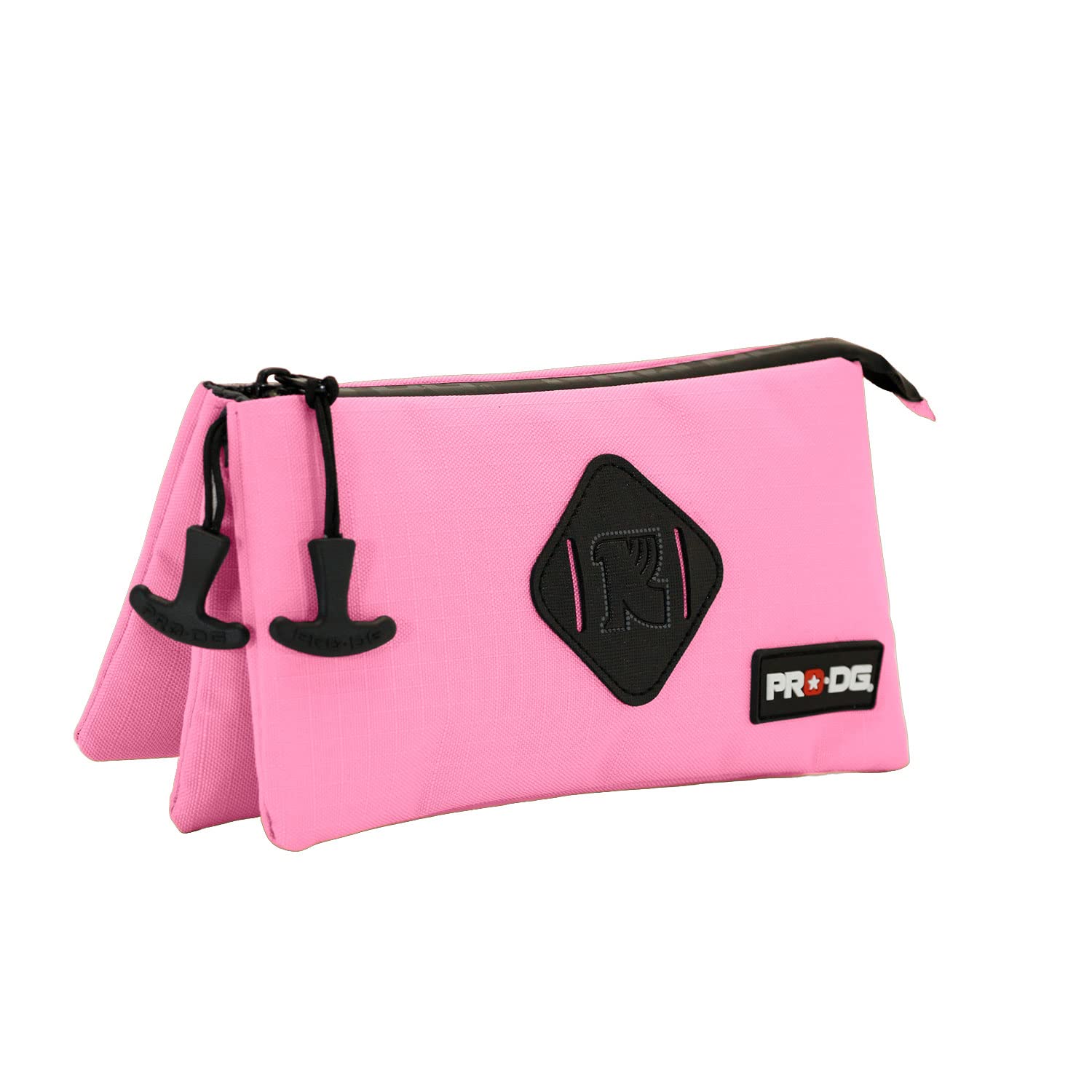 PRODG Pink-Smart Triple Pencil Case, Pink