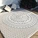 Exclusive Gray Ombre Tapestry by JaipurHandloom Mandala Tapestry, Queen, Multi Color Indian Mandala Wall Art, Hippie Wall Hanging, Bohemian Bedspread