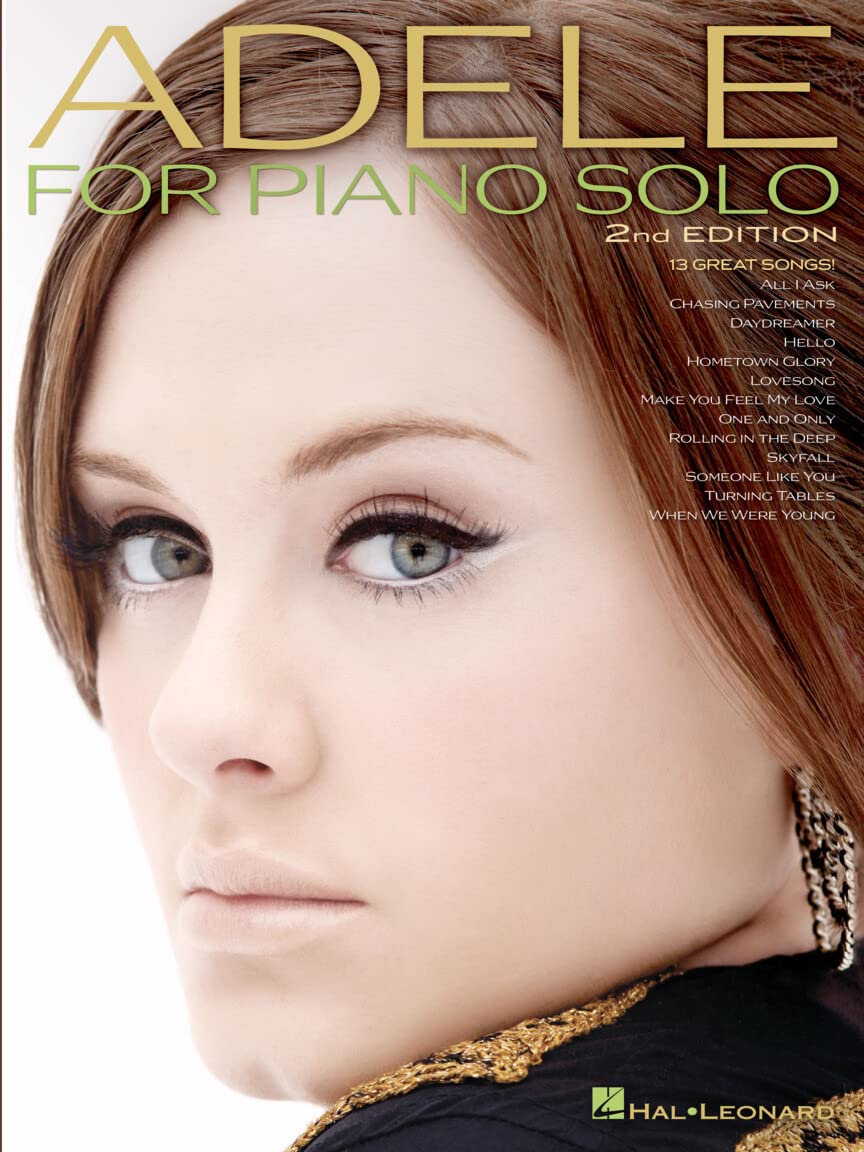 Adele for Piano Solo: Collection of 10 Favorites