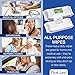 Disposable Wet Adult Wipes, 64 Pack - Pre Moistened Soft Washcloths for Elderly and Babies - Enriched with Aloe and Lanolin, Hypoallergenic and Alcohol Free - Premium Quality, 9