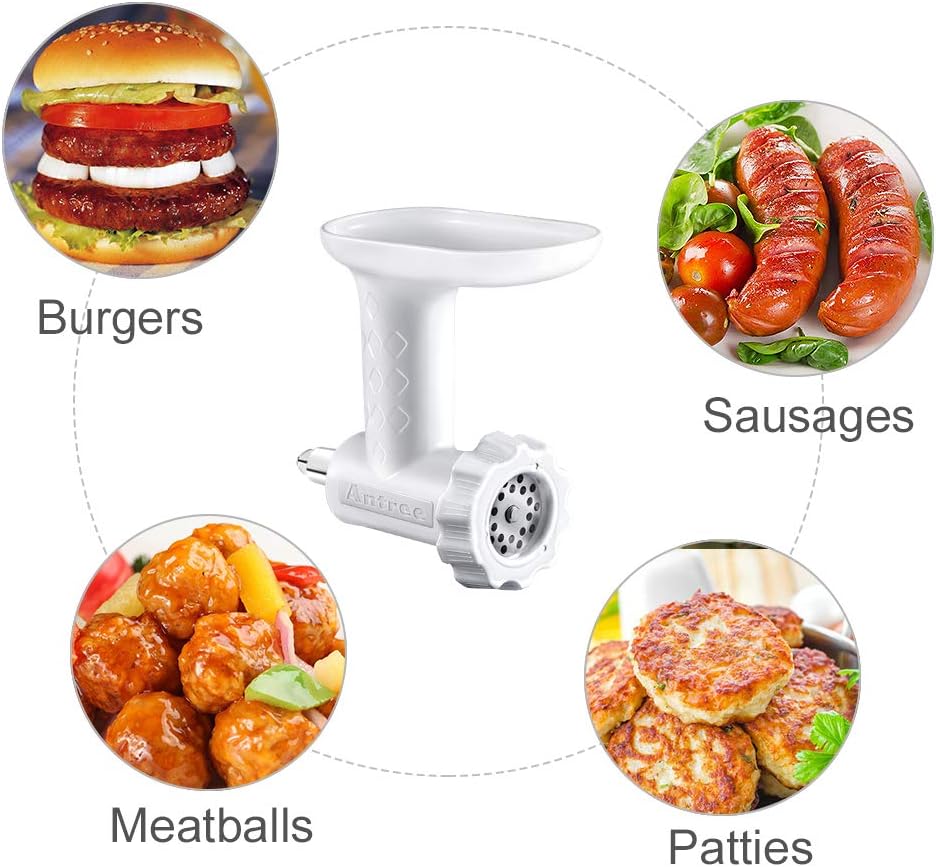 Food Meat Grinder Attachments for KitchenAid Stand Mixers Durable Meat Grinder - Image 3