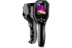 Flagfront Thermal Camera, 240 x 240 TISR Resolution, -4°F to 1022°F Temp Range, 25Hz Infrared Camera with Temperature Alarm, 50°FOV Handheld Thermal Imaging Camera