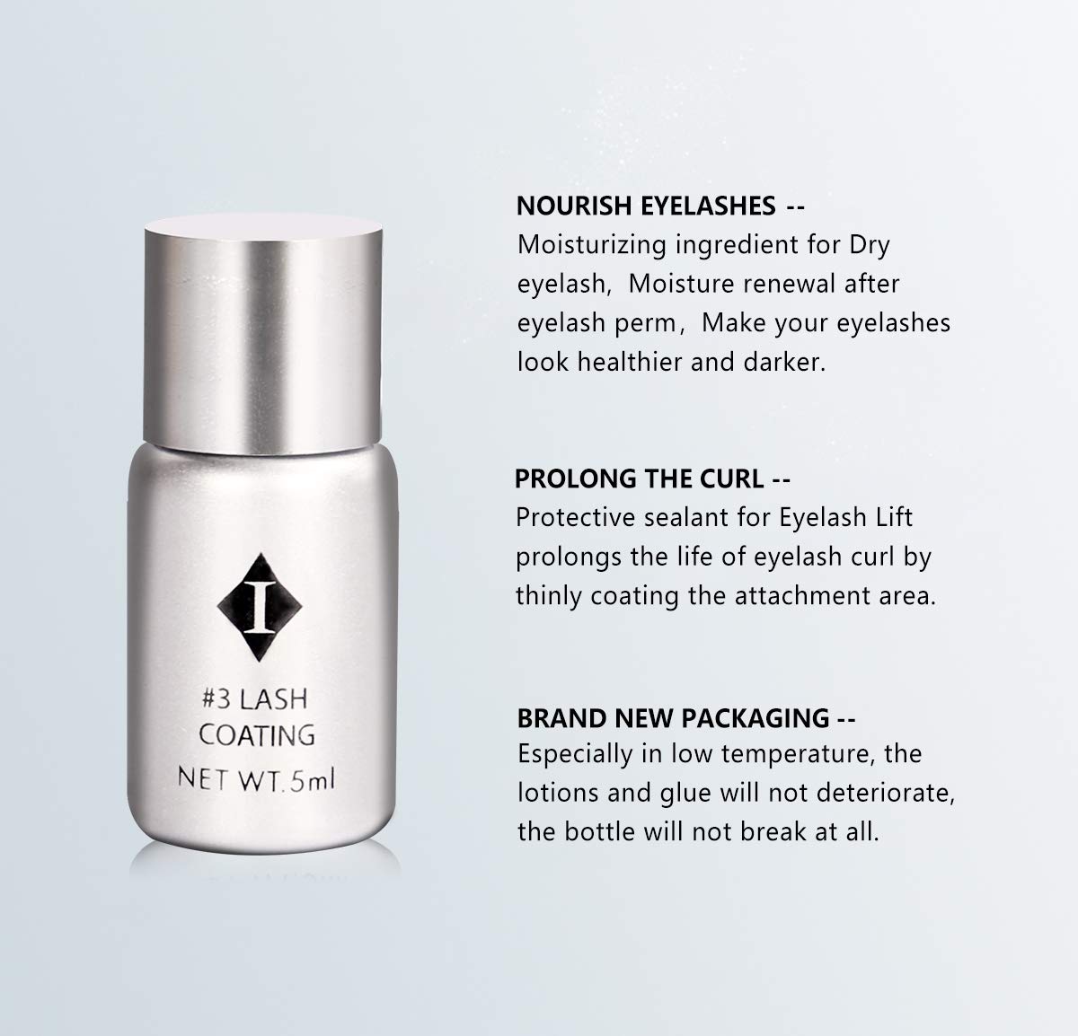 ICONSIGN 3-7 Mins Qucik Perm Lash Lift Kit, Eyelash Perm Kit, Professional Quality Lash Lift, Semi-Permanent Curling Perming Wave, Lotion & Liquid Set