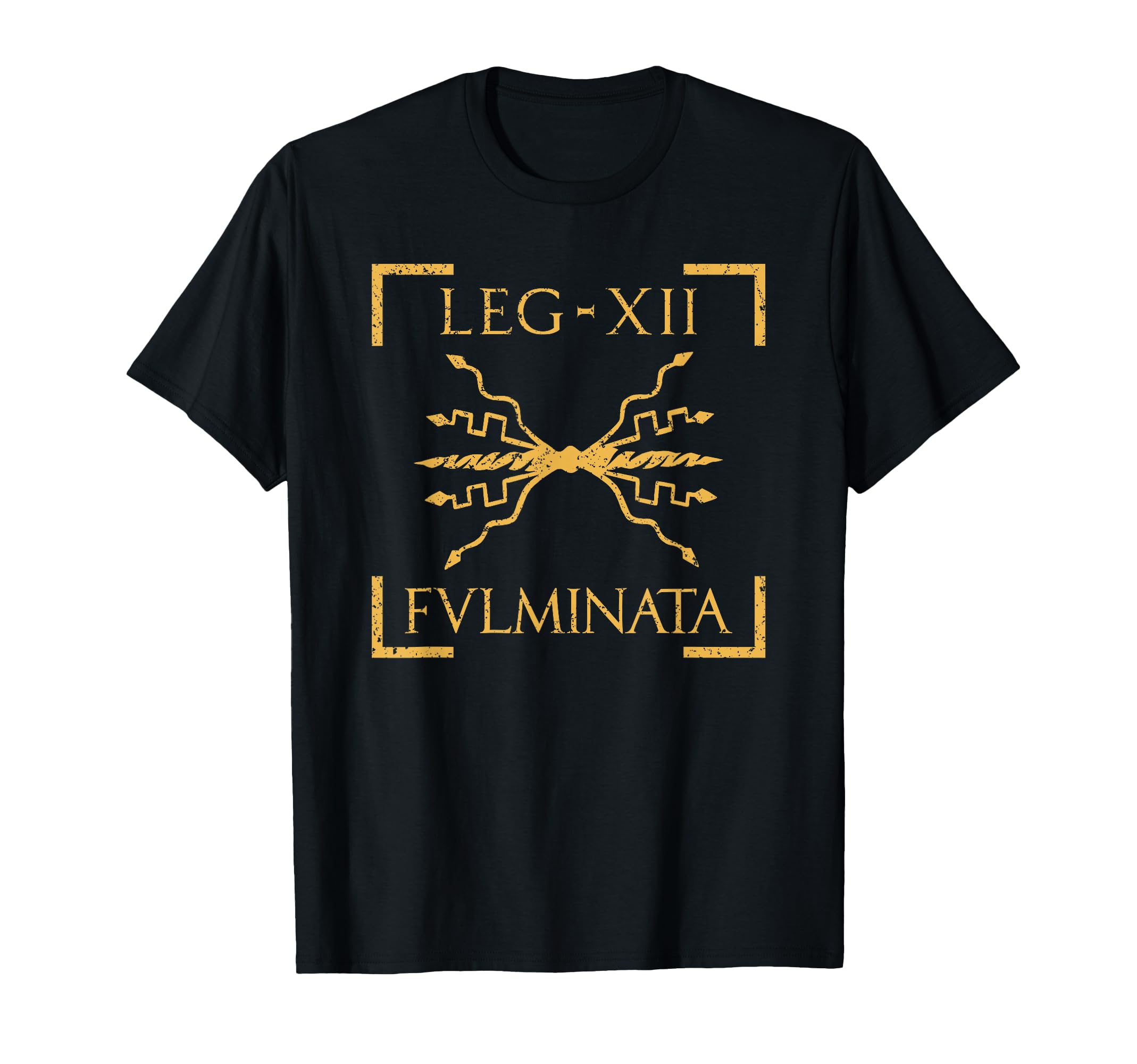 Legio XII Fulminata Thunderbolt Emblema Legión Romana Camiseta