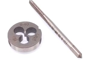 Yodaoke HSS 6-40 UNF Tap and 6-40 UNF Die Right Hand