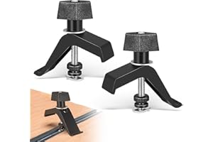 ZEZHIMI Track Clamps Compatible with Kreg KMA7520 – Replacement Clamping Kit for Clamp Trak, Accu-Cut, and Universal Trak Systems – 2-Pack