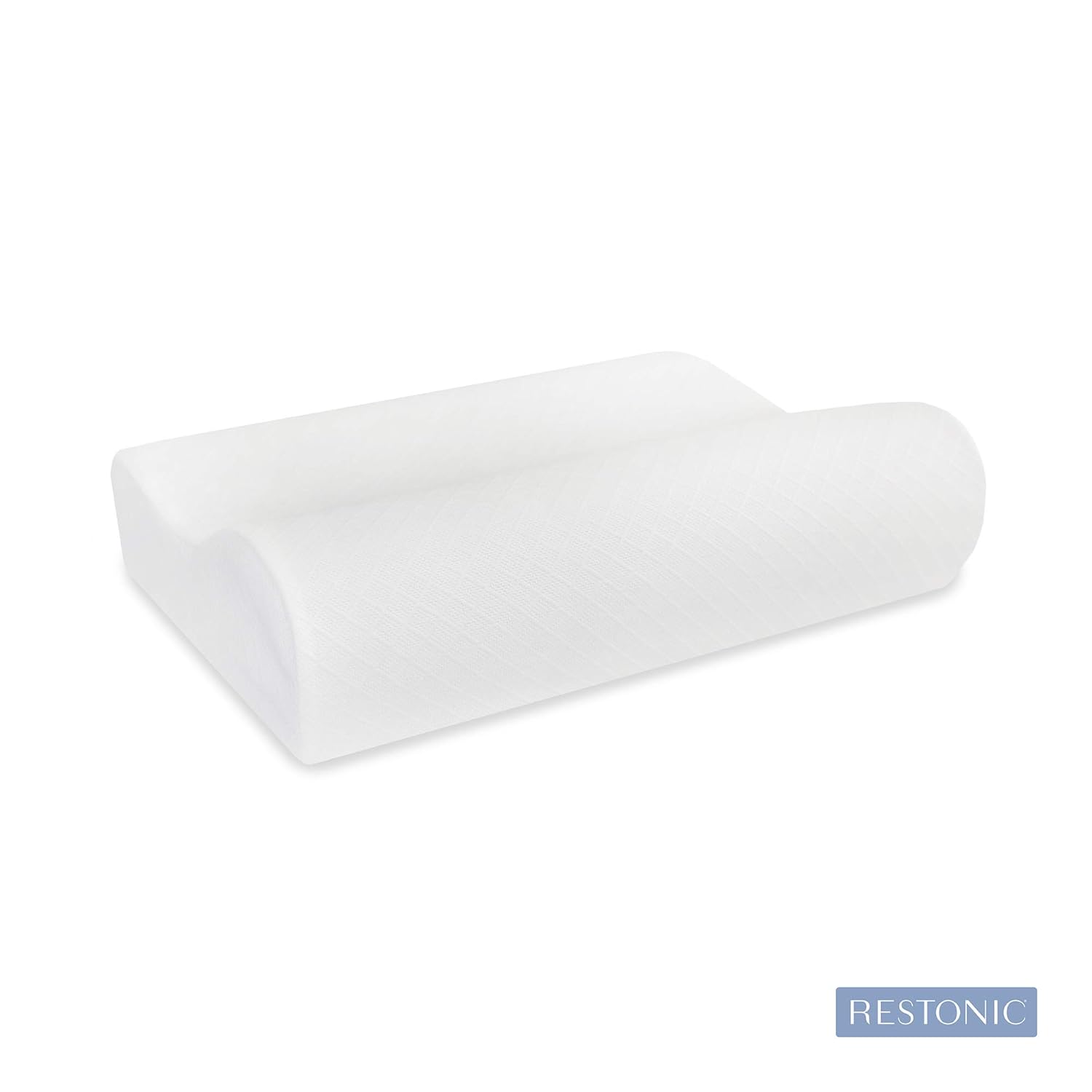 Soft Tex Memory Foam Pillow White Standard Amazon Co Uk