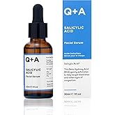 Q+A Salicylic Acid Serum (30ml), Exfoliating, Pore-Minimising and Oil-Controlling Face Serum for Blemish-Prone Skin, Skincare With Salicylic Acid, Succinic Acid and Betaine