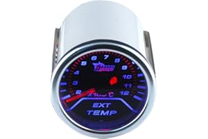 ESUPPORT Car 2" 52mm EGT Exhuast Gas Temp Gauge