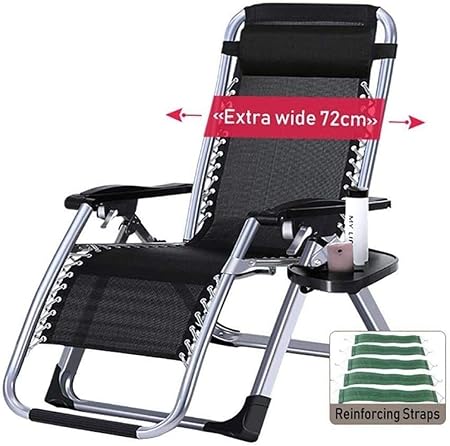 Wangxiao Pliante Chaise Longue Fauteuil Relax Bains De Soleil Avec Rembourrage De Tete Amovible Dossier Reglable Pour Jardin Camping Bureau Silver Amazon Fr Cuisine Maison