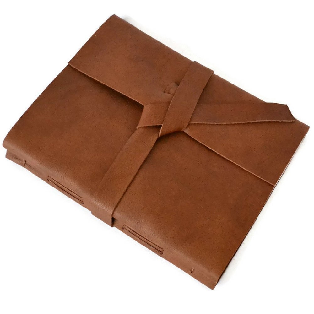 Amazon.com Personalized Leather Sketchbook Unlined