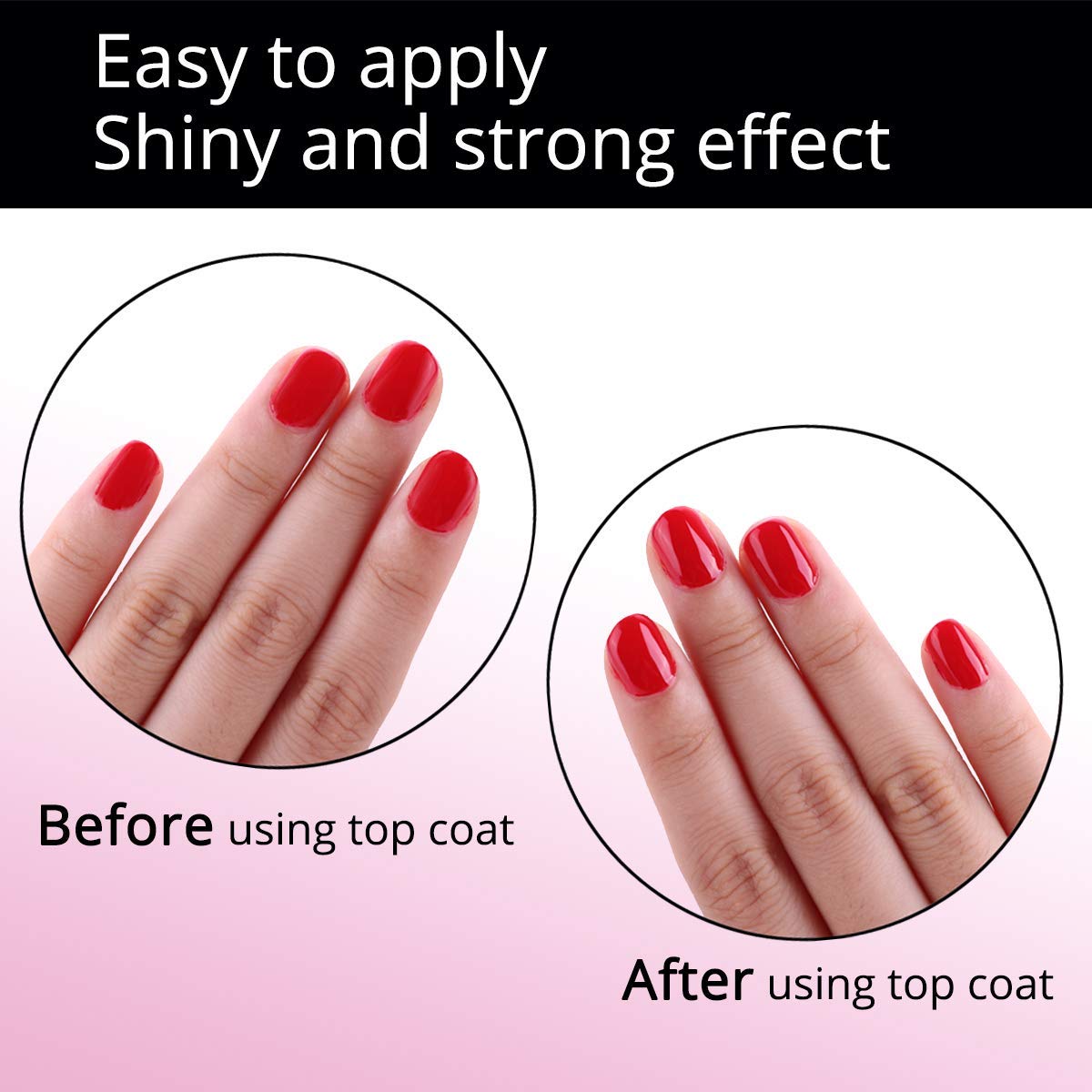 Makartt Matte Top Coat and High Gloss Top Gel Coat Base Coat Set - No Wipe Top Coat, Gel Nail Polish Matte Shine Finish and Long Lasting, Soak Off UV LED Gel, 10ml Each Bottle P-47 : Beauty