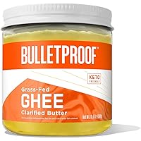 Grass Fed Ghee, 13.5 Oz, Bulletproof 100% Grass Fed, Pasture Raised Clarified Butter Fat, Keto, Paleo, Lactose Free…