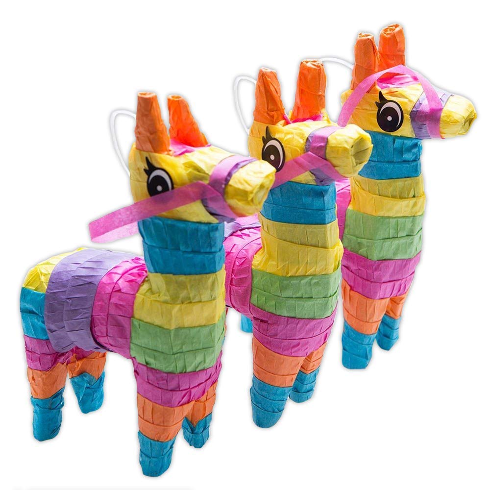 Photo 1 of *****see notes ******Rhode Island Novelty 4 x 7 Inch Mini Donkey Pinatas, Ordered in Sets of 2