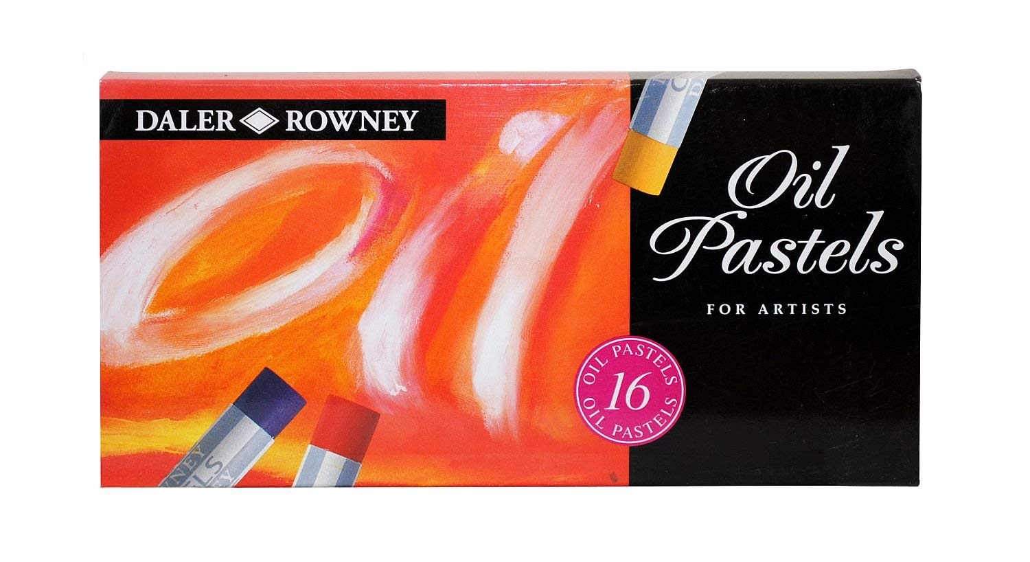 Daler Rowney 150900016 Oil Pastel Set (16 Pieces)