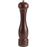 Cole &amp; Mason Forest Wood Capstan Pepper Mill 12.5" | Precision Grinding Mechanism, Durable Wood Construction for Everyday Seasoning