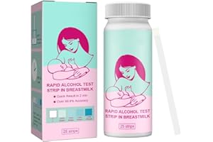 ciciglow Breastmilk Testing Strips Reliable and Quick Alcohol Detection for Nursing Mothers, Results in 2 Minutes, 25pcsbox f