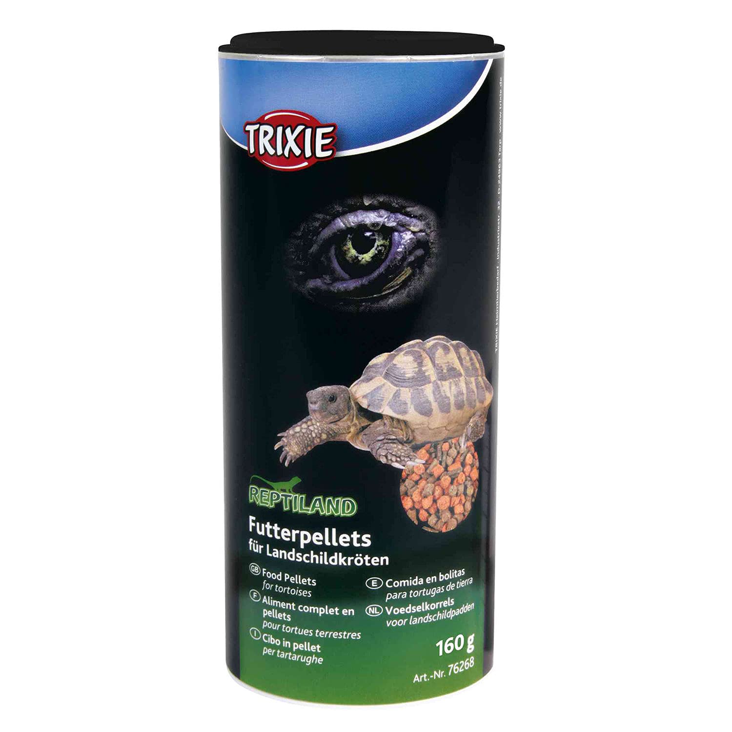 TRIXIE Tortoises Food Pellets, 160 g, Pack of 6