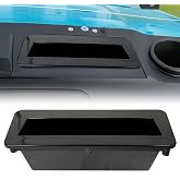 ABS Golf Cart Phone &amp;Wallet Holder with Drain Hole,Ev Golf Cart Accessories | Golf Ball Holder Replacement, Compatible with Evolution D5 Maverick and Ranger Models, Ev Golf Cart Accessories, Black