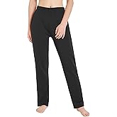 Weintee Women's Cotton Sweatpants Knit Pants with Pockets