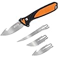 Havalon Talon Hunt Knife Set with Quik-Change II Blade System – Quick Change Outdoor Knife for Hunting, Skinning, and Filleting