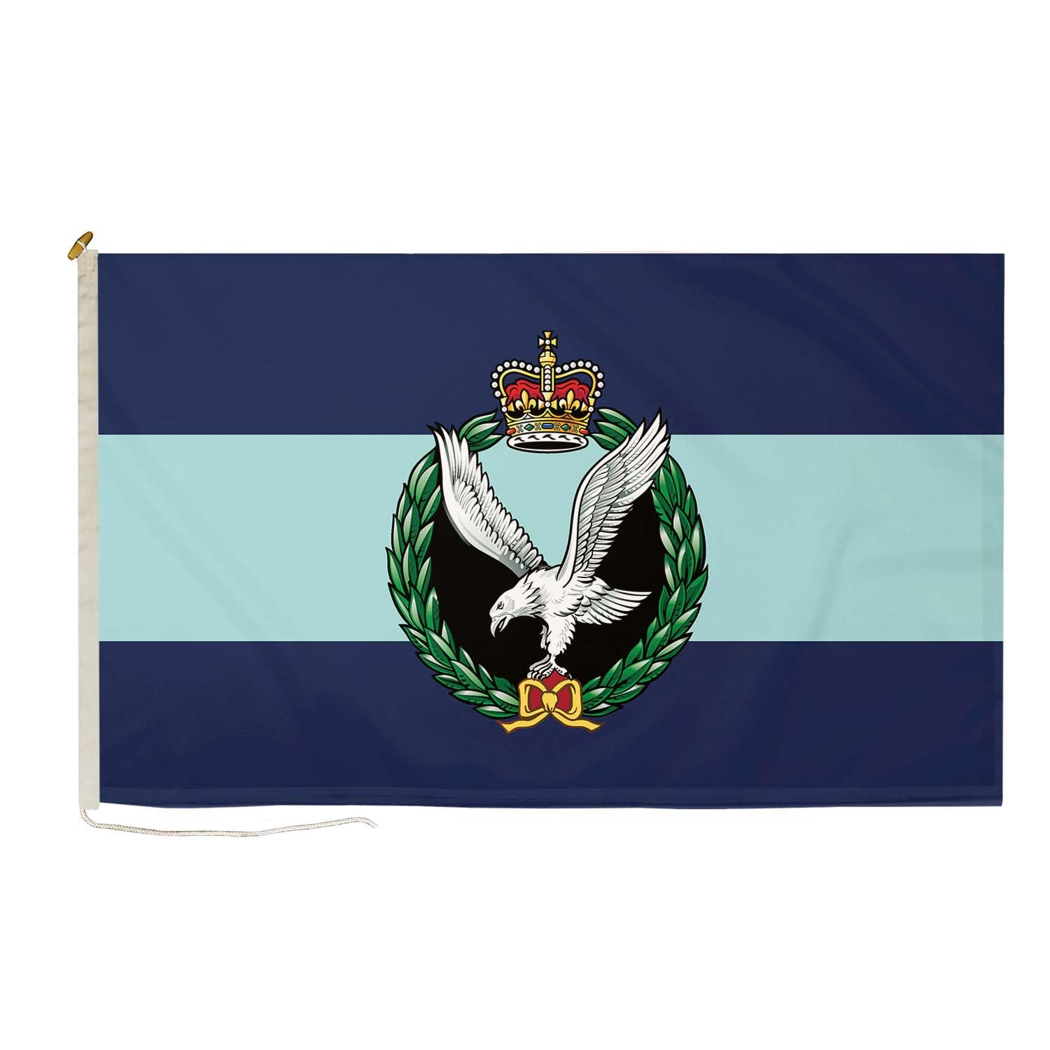 DuraFlag Army Air Corps Style A Small Courtesy Flag 3ft x 2ft (90cm x 60cm) Premium Quality Military Flag with Rope & Toggle, Reinforced Stitching