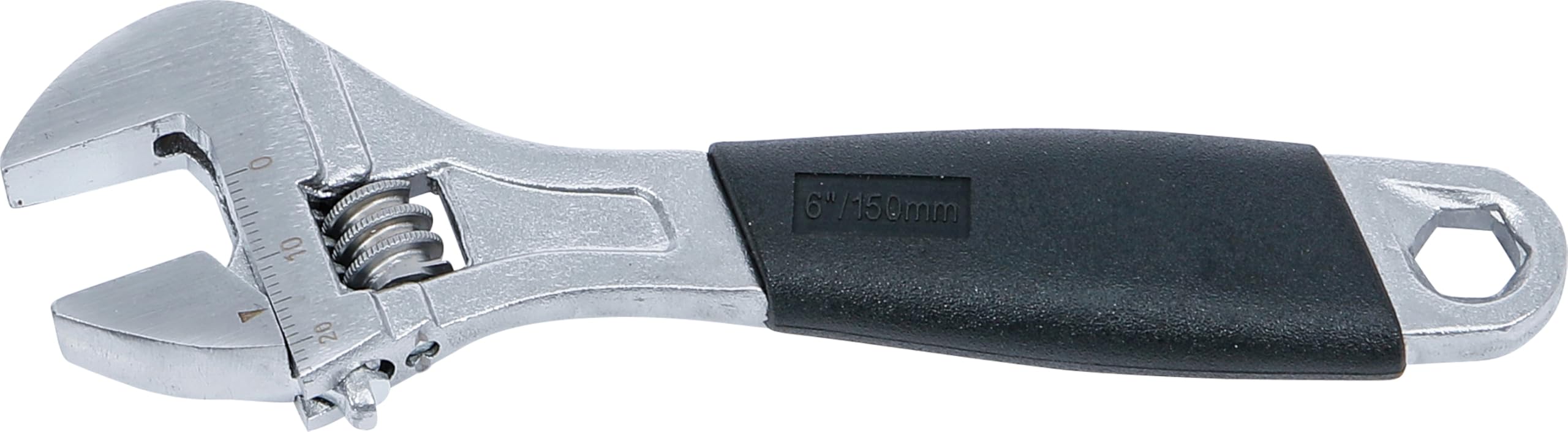 BGS 1440 | Adjustable Wrench with soft Rubber Handle | max. 20 mm