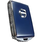 GTWBWRGY Car Key Fob Cover Shell for Volvo S60 S90 XC40 XC60 XC90 V60 V90 Gifts for Man Women (Frosted Blue)