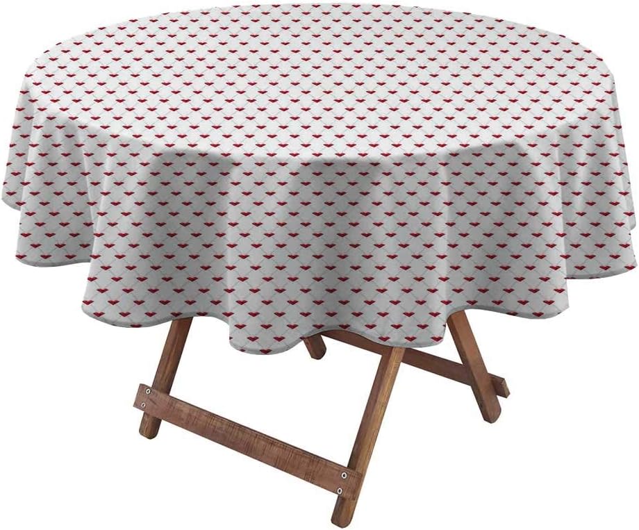Tablecloths for Round Tables Diamonds Patio Tablecloth