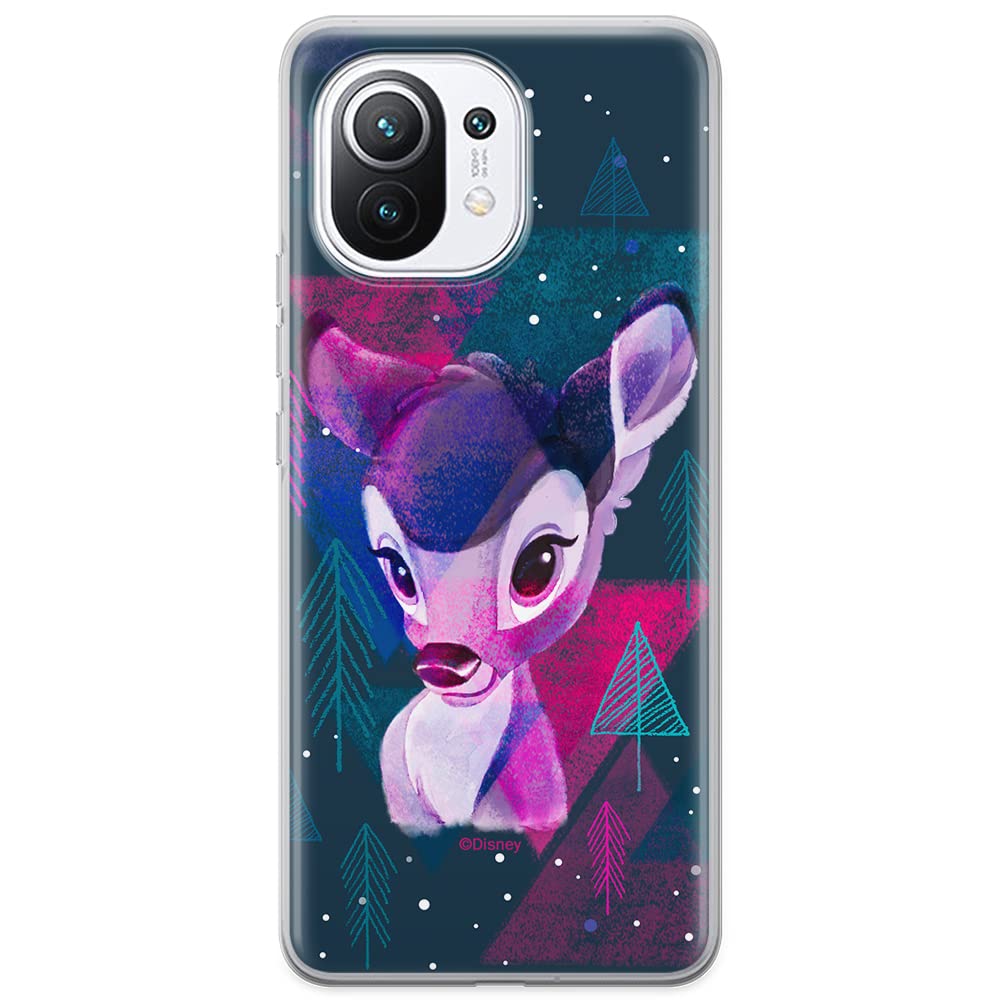 ERT GROUP mobile phone case for Xiaomi 11 original and officially Licensed Disney pattern Bambi 007 optimally adapted to the shape of the mobile phone, case made of TPU — image 1