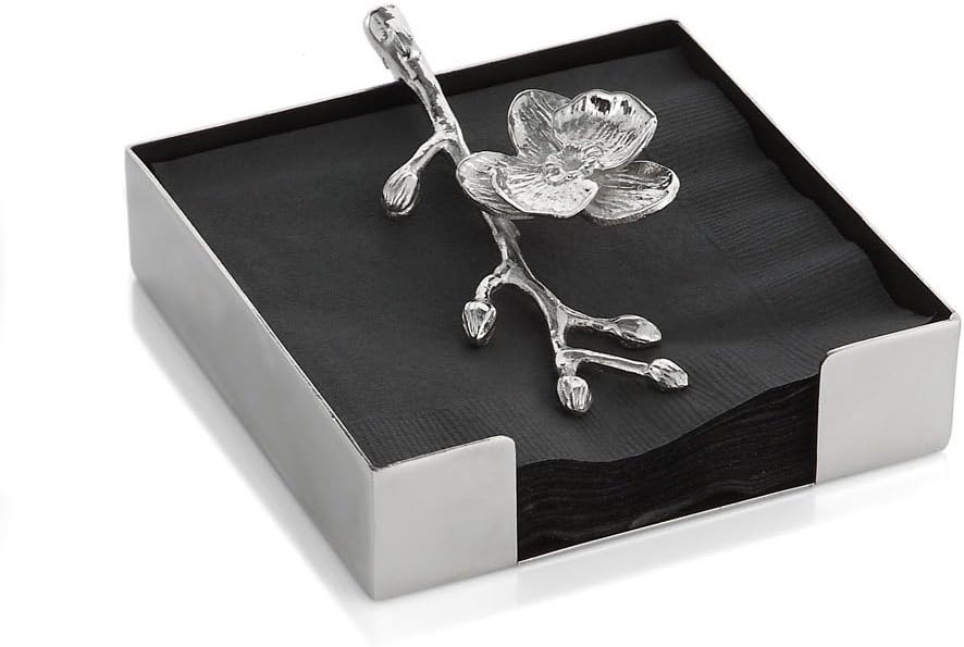 michael aram white orchid napkin holder