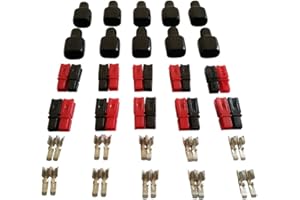 DENT-DE-LION 45A Quick Connect Batterie Battery Connector Modular Power Connectors Quick Disconnect 10 Pair,AWG10-12