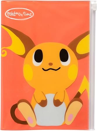 Amazon ポケモンセンターオリジナル ポケットカバー付きノート Pokemon Time ライチュウ おもちゃ おもちゃ