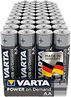 40 pilas AA alcalinas Varta