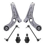 TRQ Front Suspension Kit Ball Joint Control Arm