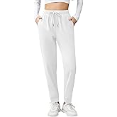 Missufe Sweatpants Women Workout Lounge Joggers Athletic Cinch Bottom Pants with Pockets