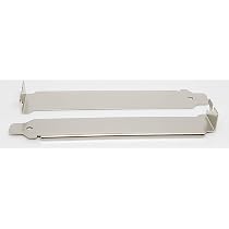 thumbnail image 2 of Connectors Pro - 10-PK PC Computer Low Profile Back Extension 8 Cm 3 Inches Height 2 Cm 3/4 Inches Width Slot Cover, L Blank Stainless 2 of 11