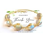 Handmade Genuine Rainbow Moonstone, White Labradorite 14k Gold-Filled Wire Wrapped Bracelet, Evil Eye Shape Adjustable Size Healing Crystal Beads Birthstone Gemstone Bohemian Jewelry Gift for Her