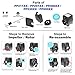 PonicsPumps by ZAHGO PP53016: 530 GPH Submersible Pump with 16' Cord - 45W… for Hydroponics, Aquaponics, Fountains, Ponds, Statuary, Aquariums & more.