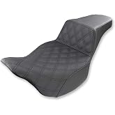 Saddlemen 818-27-172 LS Step-Up Seat - Black Diamond