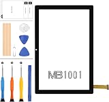LADYSON For MB1001 Touch Screen Digitizer Replacement Glass Panel Black 10.1 view 1