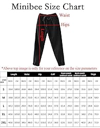 Minibee Women's Casual Corduroy Pants Comfy Pull on