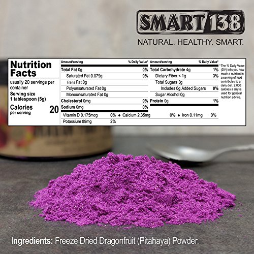 Dragon Fruit Powder (100g / 3.5oz), All Natural Freeze Dried Premium Food Grade // Pitahaya Powder