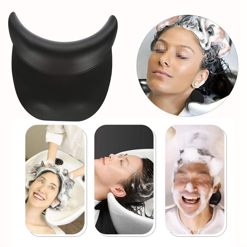 Neck Rest Cushion - Salon Spa Silicone Shampoo Bowl Gripper Hair Washing Sink 1PC : Beauty