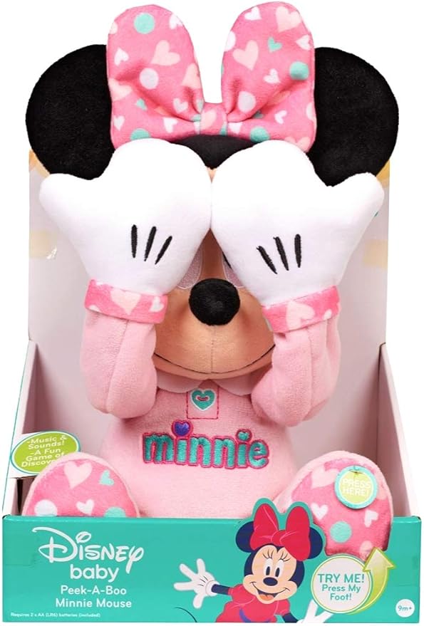 peek a boo minnie mouse doll