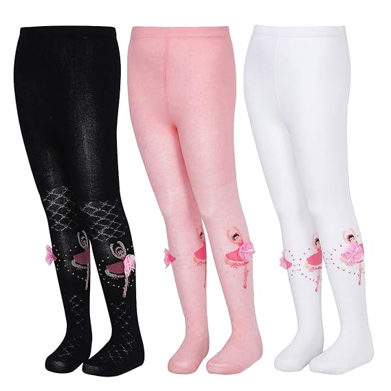 footed leggings girl