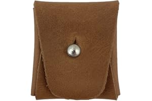 Hide & Drink, Leather Minimalist Coin Pouch, SD Card Holder, Wallet and Cash Organizer, Handmade Includes 101 Year Warranty