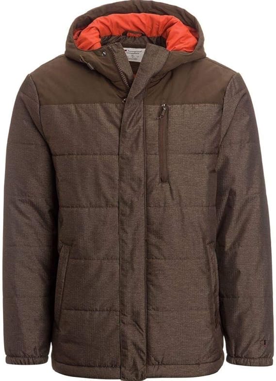 Amazon Co Jp チャンピオン Champion メンズ アウター ジャケット Herringbone Quilt Hooded Jackets 並行輸入品 服 ファッション小物